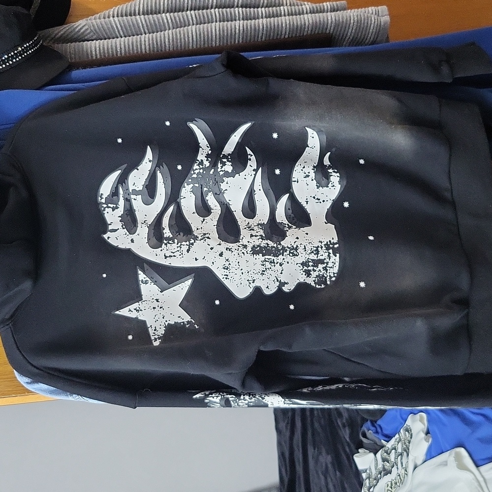 Black Men's Hellstar Hoodie - Picture 2 of 3